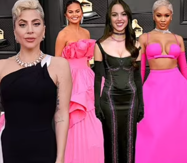 Red Carpet Photos At The 64th Annual Grammy Awards