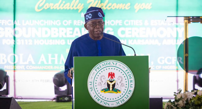 It’s Not In My Character To Blame Past Govts, Says Tinubu