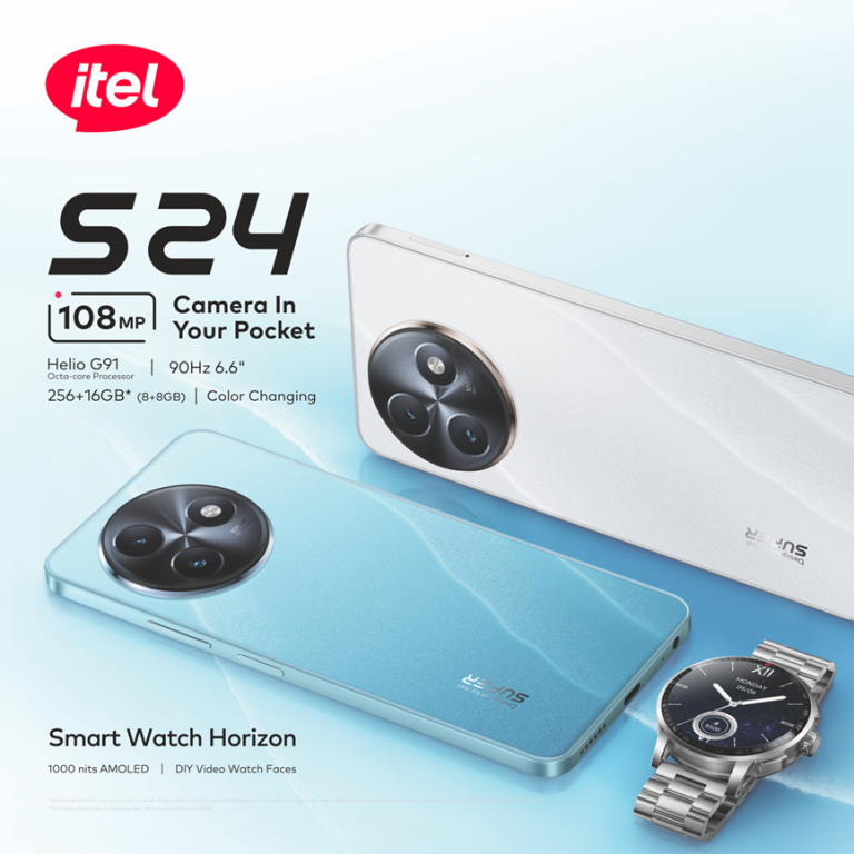 itel Launches S24 Smartphone with 108MP Ultra-Clear Camera