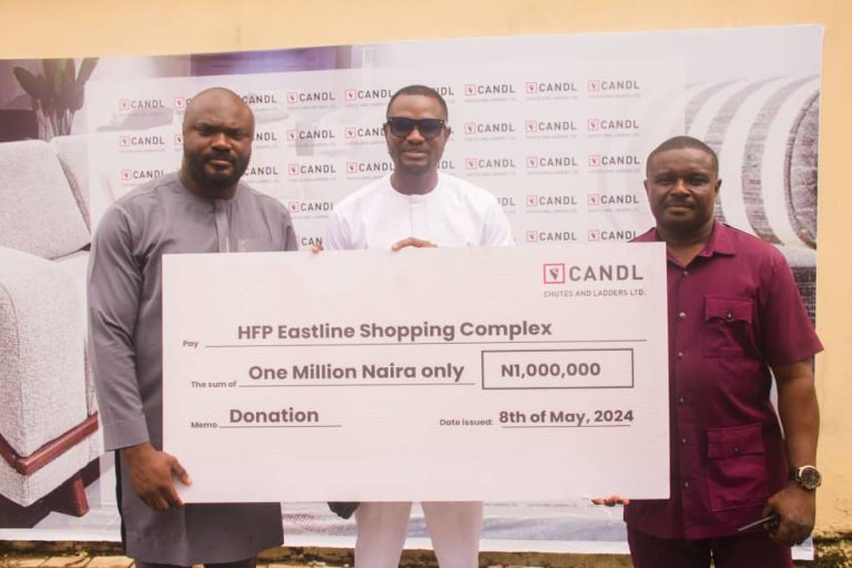 Chutes and Ladders Limited donates N1Million to tackle insecurity in Lagos community